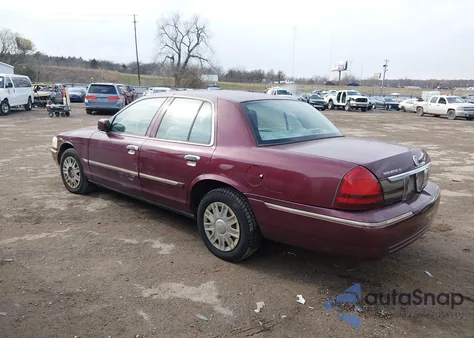 2006 Mercury Grand Marquis Gs z USA, uszkodzony, nr VIN 2MEFM74V86X628507